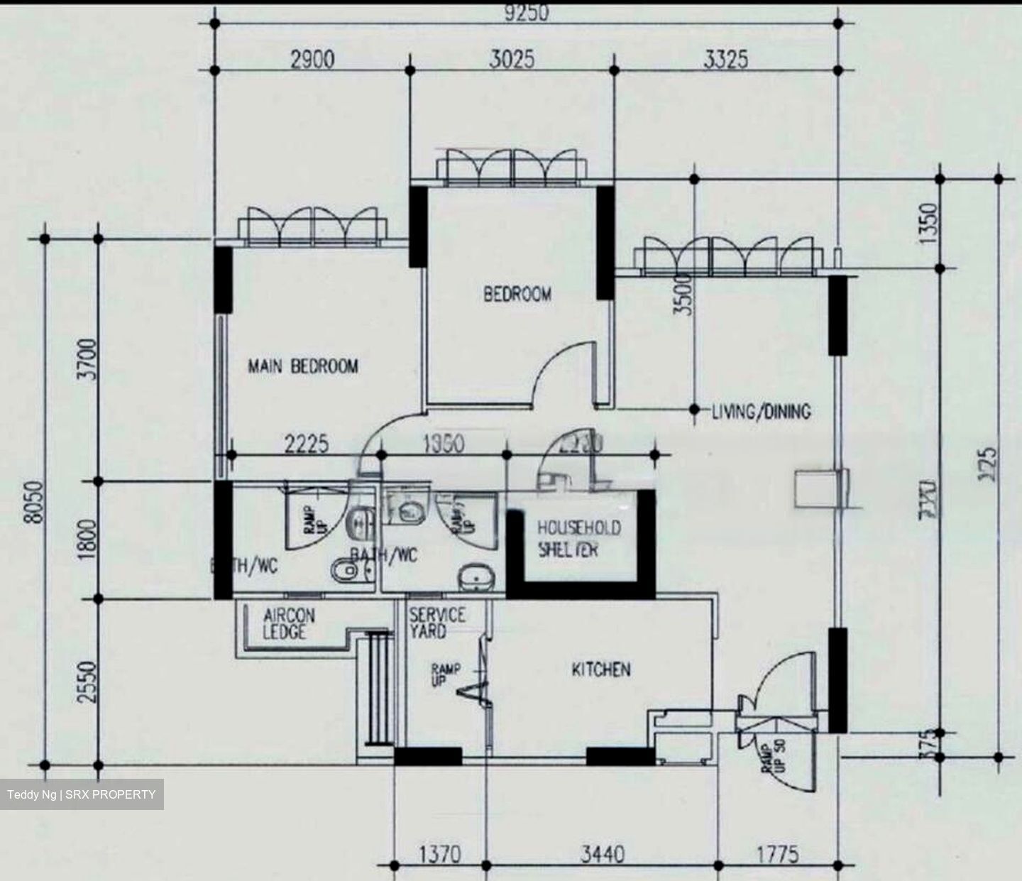 Blk 869A Tampines Greenwood (Tampines), HDB 3 Rooms #452541371